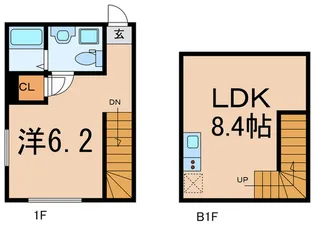 CONTEL HATSUDAIIの間取り