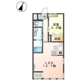 グリーンコートII【1階】の間取り
