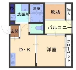 ロイヤルガーデン堺【6階】の間取り