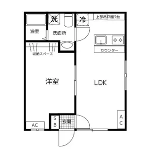 フルリノベーション!ステート+PLUS【1階】の間取り