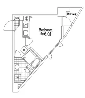 ロイヤルアメニティー西戸山【6階】の間取り