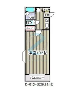 千葉県市川市妙典5【マンション】の間取り