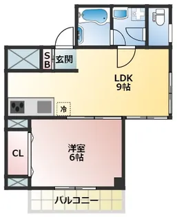 ルミエール北赤羽【1階】の間取り