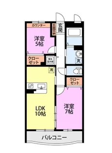 グランドラフィネ【3階】の間取り