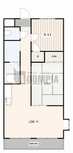 sans souci HIRO【2階】の間取り