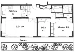 中嶋ハウス【1階】の間取り