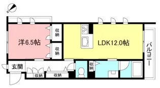 ヴェルデ上北沢【2階】の間取り
