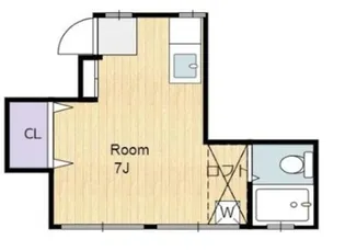 シーガルハイツ【1階】の間取り