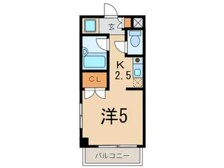 徳友ハイム【2階】の間取り