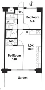 ソサエティ清澄白河【2階】の間取り