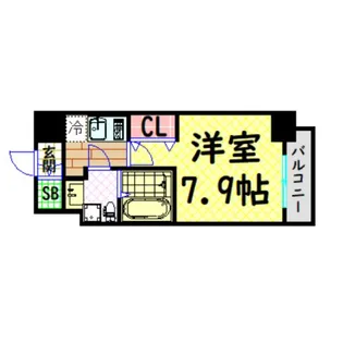 FDS WILL KOHAMA【10階】の間取り
