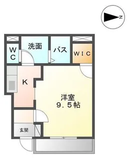 メイプル ガーデン【1階】の間取り