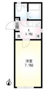Mistral【2階】の間取り