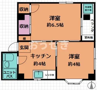 アーバンハイツ横浜西【3階】の間取り