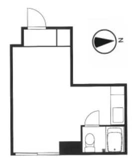 コープ浜松町【4階】の間取り