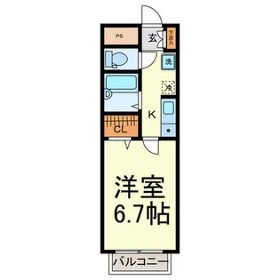 Ysイントヨタ【1階】の間取り