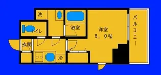 LUMEED横濱吉野町【4階】の間取り