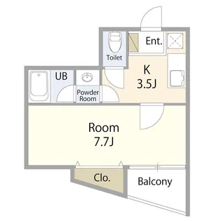 Sunny Blocks【2階】の間取り