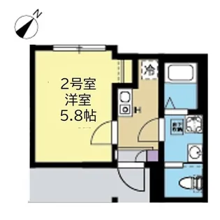 サナブルーム妙蓮寺【1階】の間取り