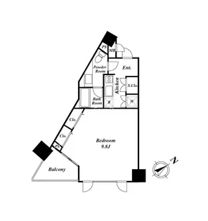 KDXレジデンス品川シーサイド【7階】の間取り