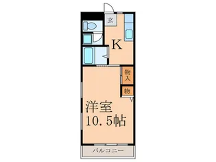 サンハイツ上板橋【3階】の間取り