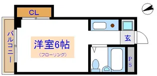 メゾンドプランタン【2階】の間取り
