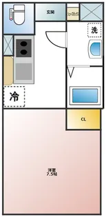 KT 3rd【3階】の間取り