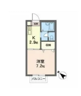 レジデンス向陽【2階】の間取り