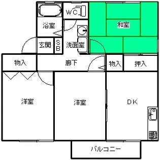 ソシア【2階】の間取り