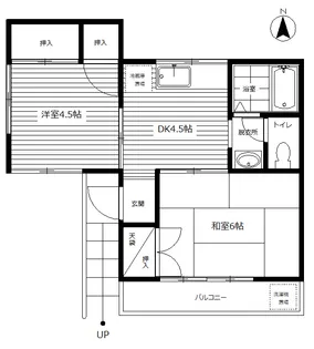 サンヴィラ【2階】の間取り