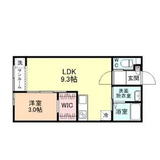 FIRST SQUARE【1階】の間取り