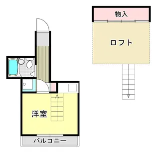 カーサビューI【2階】の間取り