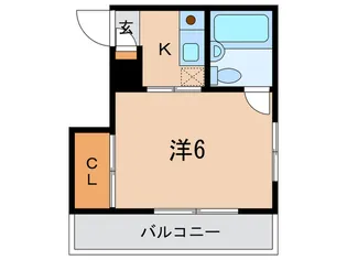 コ-ポウスイ【2階】の間取り