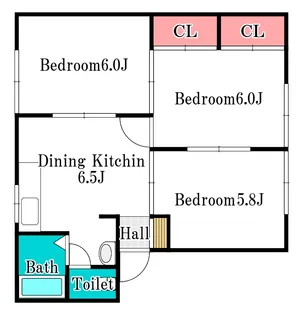 セジュール尾銭【1階】の間取り