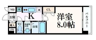 アドバンス京都フェリス【3階】の間取り