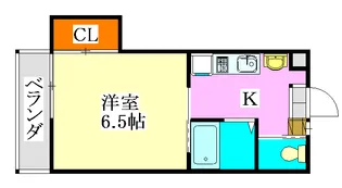 YM津田沼【3階】の間取り