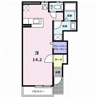 サンリット【1階】の間取り