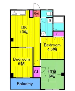 マルヨマンションIII【2階】の間取り
