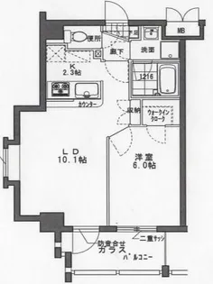 グラーレ・バイロイト【7階】の間取り