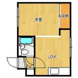 パレスエイト【4階】の間取り