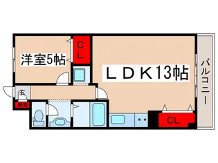 昭栄マンション【5階】の間取り