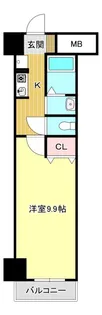 セントラルコート21【6階】の間取り