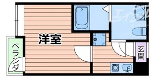 Oosumiレジデンシャル【4階】の間取り