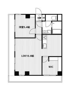 WOODBELLIII【2階】の間取り