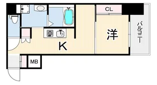 SAN MARINO尼崎【4階】の間取り