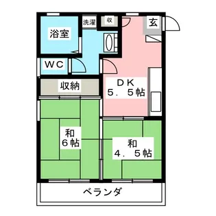 芦山ビル【3階】の間取り