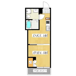 メビウス【2階】の間取り