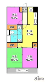 ドリーミー静【2階】の間取り