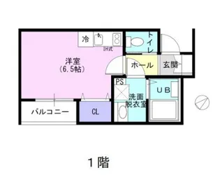 サラブレッドIII【1階】の間取り