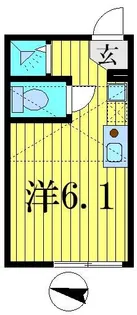 リュシュ青砥【2階】の間取り